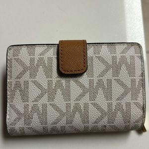 White wallet